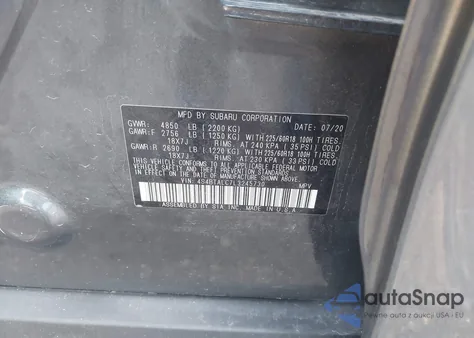 2020 Subaru Outback Limited from USA, damaged, VIN 4S4BTALC7L3245730